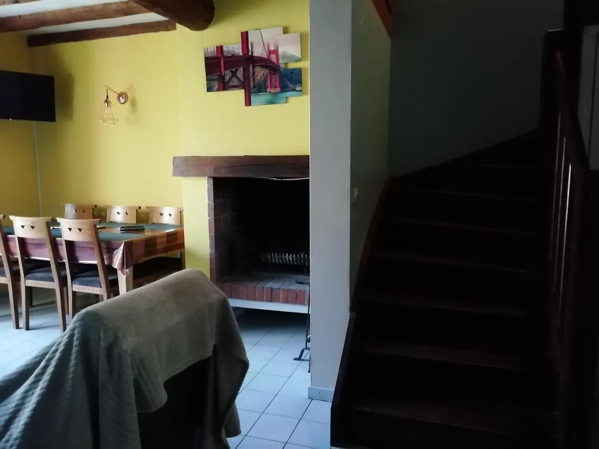 Сasa de vacaciones Villa Le Rouge Robin Fougax-et-Barrineuf Francia
