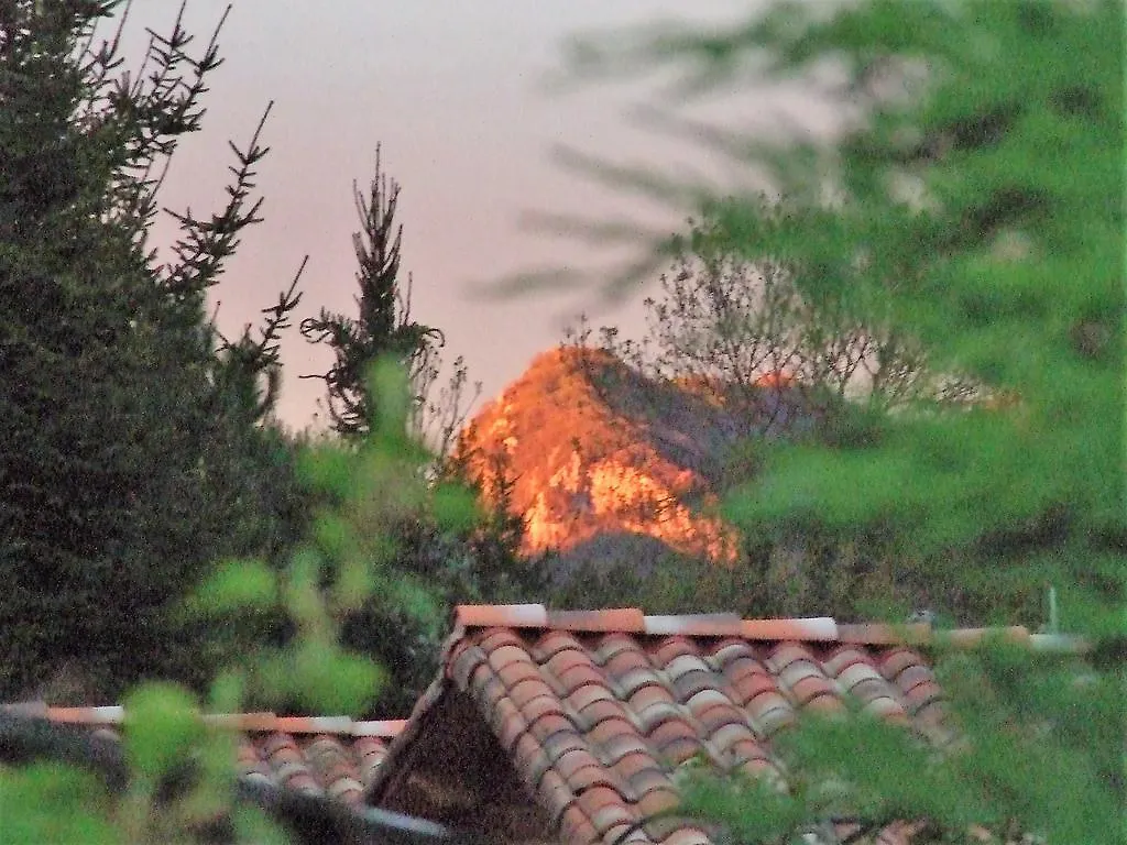 Villa Le rouge Robin à Fougax-et-Barrineuf